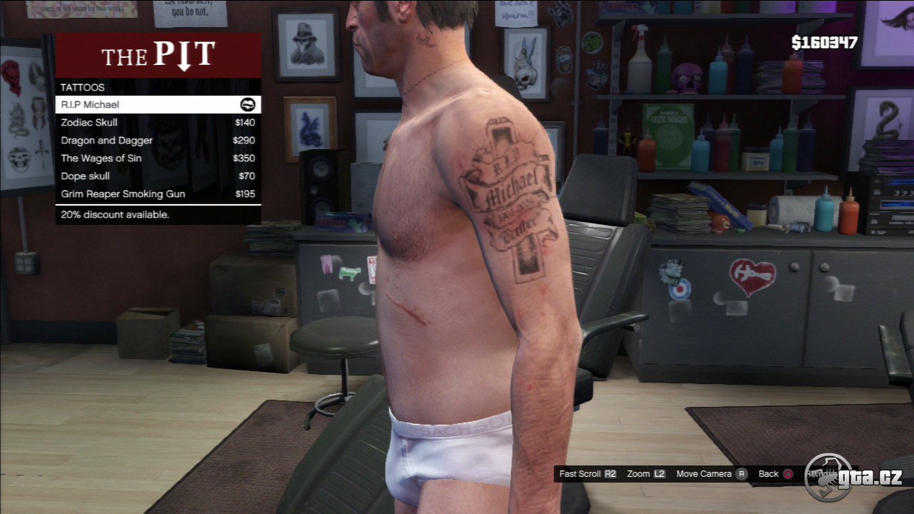 Tattoo - Trevor - GTA V / Grand Theft Auto 5 - on Gta.cz