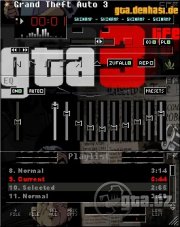GTA 3 Winamp Skin