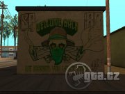 Pridá grafitti známe z 1. traileru GTA V na garáž v štvrti Playa del Seville